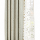 Light Luxury Chenille Curtains with Nanyang Rose Jacquard