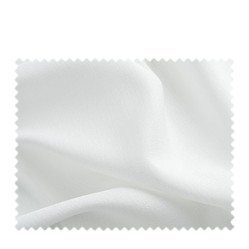 Moonlight Sheer Jacquard White Semi-Sheer Curtains